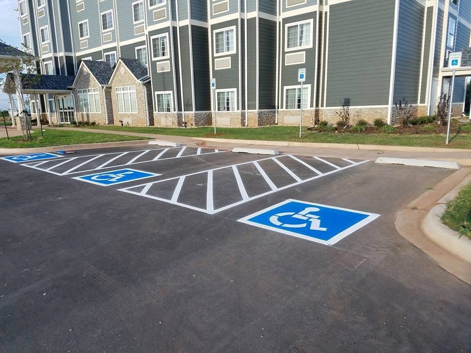 ADA striping